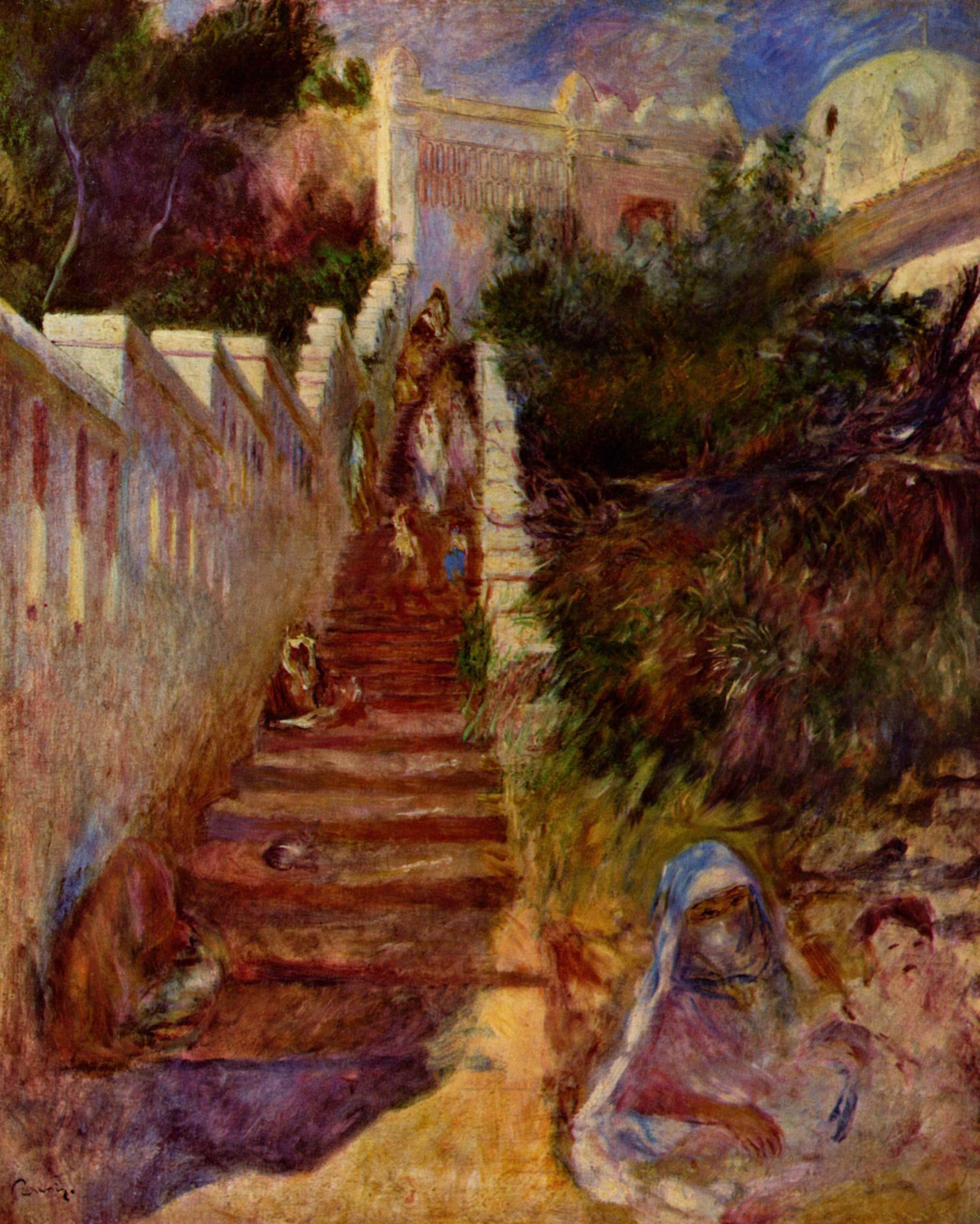 Steps in Algiers 1882